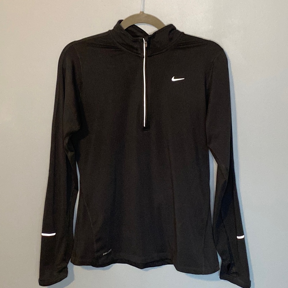 Womens Nike running dri fit 1/4 zip